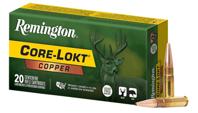 Remington Ammunition R27857 Core-Lokt Copper 300Blackout 120gr Copper Hollow Point 20 Per Box/10 Case