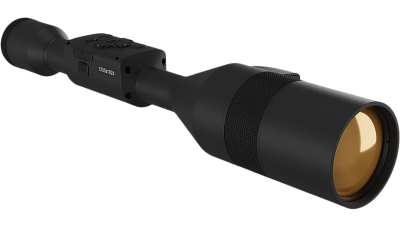 ATN TIWST51210LRF Thor 5 XD LRF Thermal Rifle Scope, Black Anodized 4-40x, Smart Mil Dot Reticle w/Zoom, 1280x1024, 60 fps Resolution, Features Laser Rangefinder