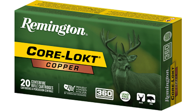 Remington Ammunition R20061   360Buckhammer 160gr Core-Lokt Tipped 20 Per Box/10 Case