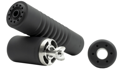 Ab Suppressor F22-78-BB Raptor 7.62mm 1.625" Black Titanium 5/8"x24