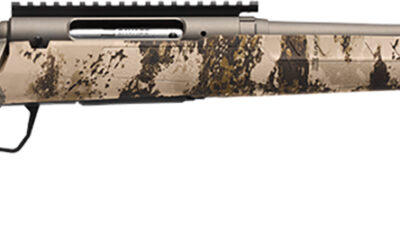Savage Arms 32320 Axis 2 Pro 308 Win 4+1 20" Gun Metal Bronze Cerakote Heavy Sporter Threaded Barrel & Picatinny Rail Carbon Steel Receiver, Fixed Western Camo Synthetic Stock, Right Hand
