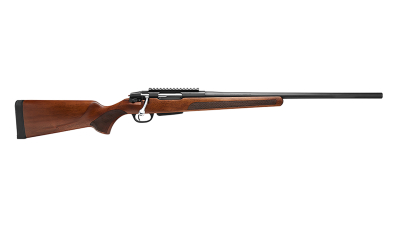 Stevens 19059 334 Bolt Action 270 Win 3+1 20" Matte Black Heavy Sporter Barrel, Matte Black Picatinny Rail Carbon Steel Receiver, Fixed Turkish Walnut Stock, Ambidextrous