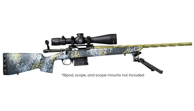 Horizon Firearms RF008S122216C13 Venatic 2023 6.5 PRC 22" Spiral Fluted Threaded Barrel, Drilled & Tapped Receiver, Iota EKO X Carbon Fiber Stock