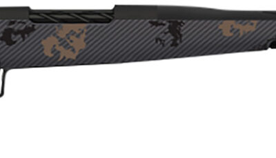 Fierce Firearms TWROG300PRC22BT Twisted Rogue 300 PRC 22" Armour Lube Black Steel Threaded Barrel, Drilled & Tapped Steel Receiver, LR Negative Comb Trophy Camo Carbon Fiber Stock