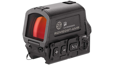 Sig Sauer Electro-Optics SOR8T101 Romeo8T AMR Matte Black 1x40mm Quad Ballistic Circle Dot 2.0 Reticle, Rifle