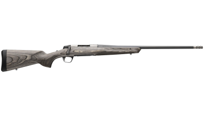 Browning 036092224 X-Bolt 2 Hunter Full Size 270 Win 4+1 22"  Matte Blued Threaded Sporter Barrel, Drilled & Tapped Stainless Steel Receiver, Fixed Gray Laminate Stock, Radial Muzzle Brake