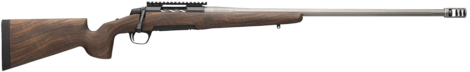 Browning 036077218 X-Bolt 2 Long Range 308 Win 4+1 24" Matte Gray Fluted Threaded Sporter Barrel, Matte Blued Picatinny Rail Stainless Steel Receiver, McMillan Game Scout Wood Finish Composite Stock