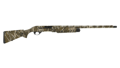 Spandau Arms 21000192 S2  Full Size 12 Gauge Semi-Auto 3" 3- 2.75" Shells 28" Overall Mossy Oak Bottomland Vent Rib Barrel, Drilled & Tapped Receiver & Fixed Synthetic Stock, Benelli Choke Tube System
