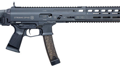 Grand Power 810091157961 Stribog SP9A1 9mm Luger Picatinny Rail, Black Polymer Grip