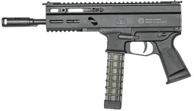 Grand Power 810091158005 Stribog SP9A3 9mm Luger 30+1 16" Black Barrel, Picatinny Rail Receiver & Grip