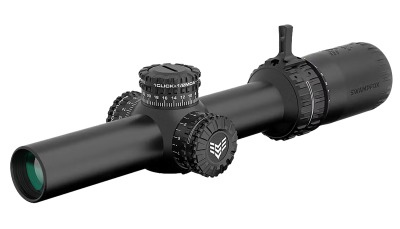 Swampfox Optics ARH11024GM Arrowhead  Black 1-10x24mm 30mm Tube Guerrilla Dot MOA Green Reticle