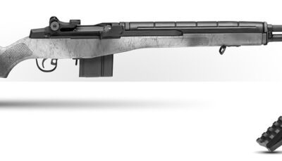 Springfield Armory  M1A Standard Issue Gear Up Pkg 308 Win/7.62x51mm 10+1 22" Black Carbon Steel Barrel, Black Parkerized Stainless Steel Receiver, Fixed Synthetic Stock