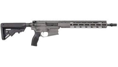 Cobalt Kinetics CKPROLITE55616CHARCOAL Pro Light  223 Rem/5.56 NATO  16" Black Barrel, Charcoal Picatinny Rail Aluminum Receiver, M-LOK Handguard, Black Polymer Stock, Black Polymer Grip