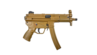 MAC 12750009 5K  9mm Luger 30+1 5.80" Black Phosphate Steel Threaded Barrel, RAL 8000 Optics Ready Receiver/Frame, Ambidextrous