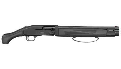 Mossberg 83001 990 AfterShock 12 Gauge Semi-Auto 3" 5+1 14.75" Matte Blued Barrel, Strapped w/M-LOK Forend, Matte Blued Receiver, Black Synthetic Aftershock Grip,  Ambidextrous