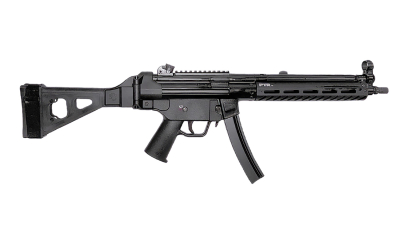 PTR 9LTBR-0090101 9LTBR  9mm Luger 30+1 12.50" Black Nitride Threaded Barrel, M-LOK Handguard, Black Anodized Aluminum Receiver w/Picatinny Rail, Black Synthetic SB Tactical Brace, Black Polymer Grip