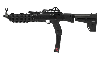 Hi-Point 995PBRACE 1095P  9mm Luger 10+1 13.25" Black Threaded Barrel, Black Powdercoat Polymer Receiver w/Picatinny Rail, Black Pistol Brace, Black Plastic Grip