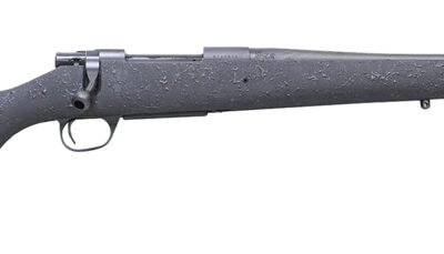 Howa HHSSL708BLK 1500 Superlite Gen2 Full Size 7mm-08 Rem 3+1 20" Black Threaded Barrel, Matte Blue Steel Drilled & Tapped Receiver, Black w/Black Webbing HS Precision Synthetic Stock, Right Hand