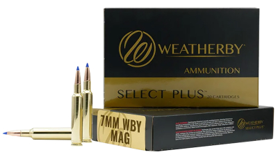 Weatherby B7MM140TTSX Select Plus  7mmWthbyMag 140gr Barnes Tipped TSX Lead Free 20 Per Box/10 Case