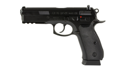 CZ 75 SP-01 9MM 4.6" BLK 19RD MS