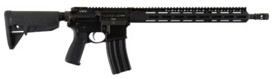BCM 750750 RECCE-16 MCMR 223 Rem,5.56x45mm NATO 16" 30+1 Black Hard Coat Anodized, Manganese Phosphate, 6 Position Stock, Bravo Mod 3 Grip