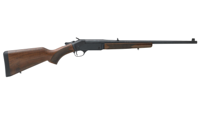Henry H0153030 Single Shot  Full Size Single Shot 30-30 Win 1 Shot, 22" Blued Round Barrel, Blued Steel Receiver, American Walnut Fixed w/Pistol Grip Stock, Right Hand