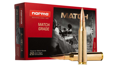 Norma Ammunition 20185272 Dedicated Precision Golden Target Match 338NormaMag 300gr 20 Per Box/10 Case