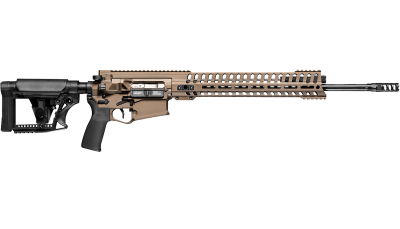 Patriot Ordnance Factory 01565 Revolution Gen4 6.5 Creedmoor 20" 20+1 Burnt Bronze Adjustable Magpul PRS Stock 14.5" M-LOK