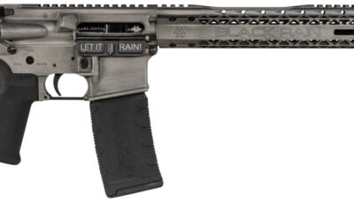 Black Rain BROFUSIONTB Spec + Fusion 5.56x45mm NATO 16" 30+1 Titanium Battleworn Cerakote 6 Position MFT Minimalist Stock