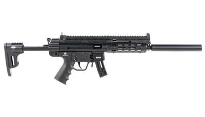 GSG GERGGSG1610ML GSG-16 Full Size 22 LR 10+1 16.25" Black Black Polymer Receiver Black Collapsible w/Storage Compartment Stock Right Hand