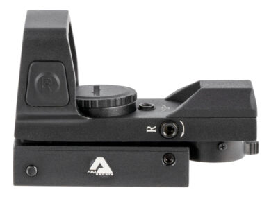 Aim Sports RT503F Full-Size Reflex Sight  Matte Black 1x33mm Red/Green Multi Reticle