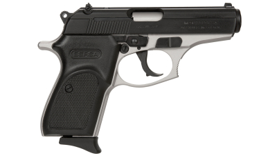 Bersa T380DT8 Thunder  Micro-Compact Frame 380 ACP 8+1, 3.50" Steel Barrel, Matte Black Serrated Steel Slide, Satin Nickel Aluminum Frame