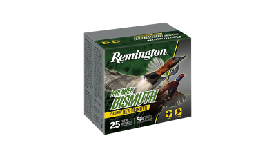 Remington Ammunition R20501 Premier Bismuth  12Gauge 3" 1 3/8oz 5Shot 25 Per Box/10 Case