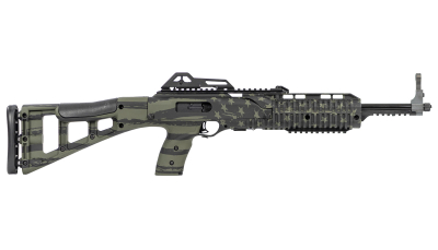 Hi-Point 995TSFLGOD 995TS Carbine 9mm Luger 16.50" 10+1, OD Green American Flag, Skeletonized Stock, Adjustable Sights
