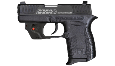 Diamondback DB0101E002 DB380 Gen4 w/Laser Micro-Compact Frame 380 ACP 6+1, 2.80" Stainless Steel Barrel, Serrated Stainless Steel Slide, Mint Polymer Frame w/Beavertail & Grip, Viridian Laser