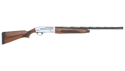 TriStar 24261 Viper G2 Pro Full Size 20 Gauge Semi-Auto 3" 5+1 26" Black Vent Rib Barrel, Silver Steel Receiver, Fixed Turkish Walnut Stock, Beretta/Benelli Mobil Chokes, Right Hand