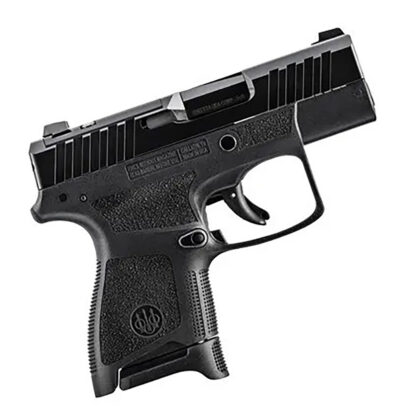 Beretta USA JAXN9208A1 APX A1 Carry Micro-Compact Frame 9mm Luger 8+1 3" Blued Steel Barrel, Black Serrated Steel Slide, Black Polymer Frame, Polymer Grip