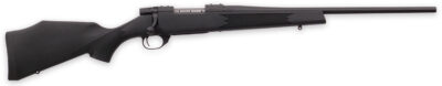 Weatherby VYT7M8RR0T Vanguard Synthetic Compact 7mm-08 Rem 4+1 20" Matte Blued #1 Threaded Barrel, Matte Blued Drilled & Tapped Steel Receiver, Black Adjustable Synthetic Stock