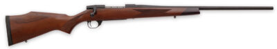 Weatherby VDT223RR4T Vanguard Sporter Full Size 223 Rem 5+1 24" Bead Blasted Blued #2 Threaded Barrel, Matte Blued Drilled & Tapped Steel Receiver, Grade A Turkish Walnut Monte Carlo Stock