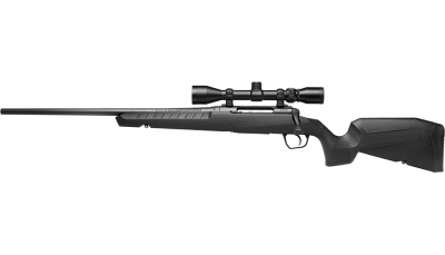 Savage Arms 32018 Axis XP Combo 350 Legend 4+1 22" Matte Black Button Rifled Barrel, Matte Black Drilled & Tapped Carbon Steel Receiver, Fixed Sporter Black Synthetic Stock, Weaver 3-9x40mm, Left Hand