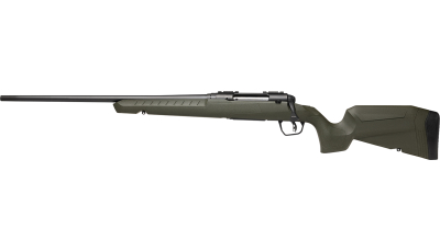 Savage Arms 32081 Axis 2  30-06 Springfield 4+1 22" Matte Black Sporter Barrel, Matte Black Drilled & Tapped Steel Receiver, Fixed Green Synthetic Stock, Left Hand
