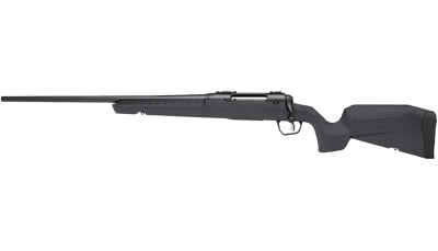 Savage Arms 32095 Axis 2  243 Win 4+1 22" Matte Black Sporter Barrel, Matte Black Drilled & Tapped Steel Receiver, Fixed Matte Gray Synthetic Stock, Left Hand