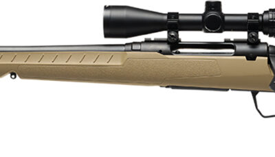 Savage Arms Axis 2 XP Combo FDE Compact 243 Win 4+1 20" Left Hand