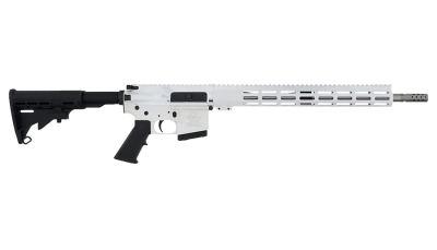 Great Lakes Firearms GL15350SSWHT16 GLFA  350 Legend 5+1 18" Stainless Threaded Barrel, White Cerakote Picatinny Rail Aluminum Receiver, M-LOK Handguard Black Synthetic Stock, Mil-spec Polymer Grip