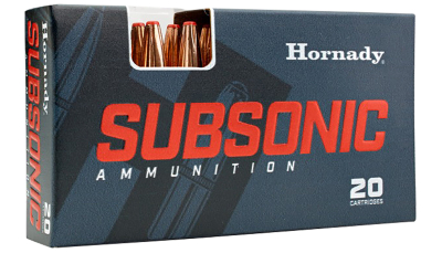 Hornady 82272   338ARC 307gr Sub X 20 Per Box/10 Case