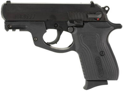 Bersa TPR380M TPR  Compact Frame 380 ACP 8+1 3.50" Black Barrel, Matte Black Steel Serrated Slide, Matte Black Frame, Right Hand