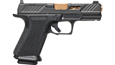 Shadow Systems SS1039CA MR920 Elite 9mm 10+1 Bronze TICN Black Nitride Optic Cut/Serrated/Window Cut Stainless Steel Slide Black Black Interchangeable Backstrap Grip *CA Compliant