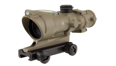 Trijicon TA31C100380 ACOG  4x32mm Crosshair Reticle FDE