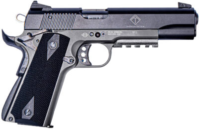 ATI GERG1911ADOPGR GSG 1911  22 LR 10+1 5" Black Steel Barrel, Black Parkerized Serrated Slide, Gray Polymer Grip