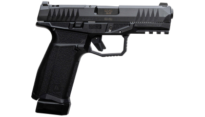 AREX 815537023954 Delta M Gen2 9mm Luger 17+1 4" Black Barrel, Black Nitride Optic Cut/Serrated Slide, Black Frame, Ambidextrous